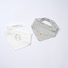 cotton baby bibs penguin design 2 pcs