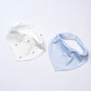 cotton baby bibs floral  design 2 pcs