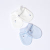 baby scratch gloves floral 2pcs