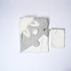 rabbit hooded towel for baby