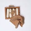 7 pieces muslin washcloths for baby