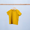 short sleeve baby t-shirt with buttons