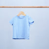 short sleeve baby t-shirt with buttons