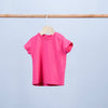 short sleeve baby t-shirt with buttons
