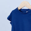 basic cotton girl t-shirt round neck