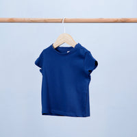 short sleeve baby t-shirt with buttons