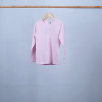 basic cotton sweatshirt long sleeve and round neck unisex