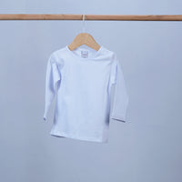 baby sweatshirt with buttons and round neck long sleeve