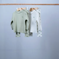 winter pyjamas high neck long sleeve for girl