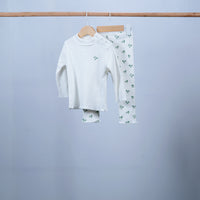 winter pyjamas high neck long sleeve for girl