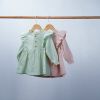 long sleeve baby girl dress