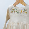 long sleeve empire dress for baby girl