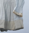 cotton dress with collar  for baby girl