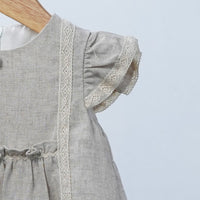empire dress short sleeve for baby girl