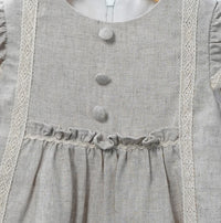 empire dress short sleeve for baby girl