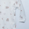 long sleeve cotton bodysuit panda