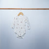 long sleeve cotton bodysuit panda