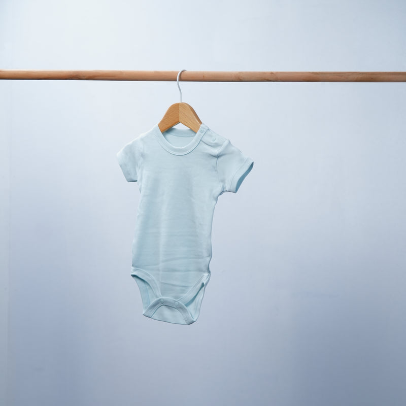 short sleeve salopette for baby