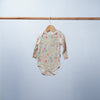 set of 2 cotton bodysuits for baby girl