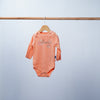 set of 2 cotton bodysuits for baby girl