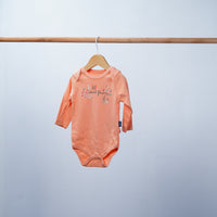 set of 2 cotton bodysuits for baby girl