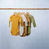 long sleeve cotton bodysuits for baby