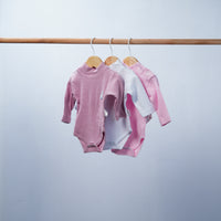high neck long sleeve bodysuits for baby