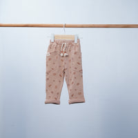 fall joggers with pocket for baby
