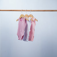 cotton sleeve less bodysuits for baby girl