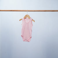 cotton sleeve less bodysuits for baby girl