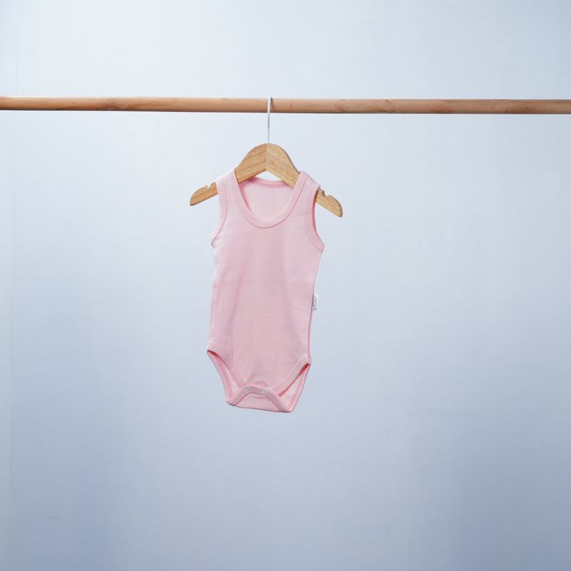 cotton sleeve less bodysuits for baby girl