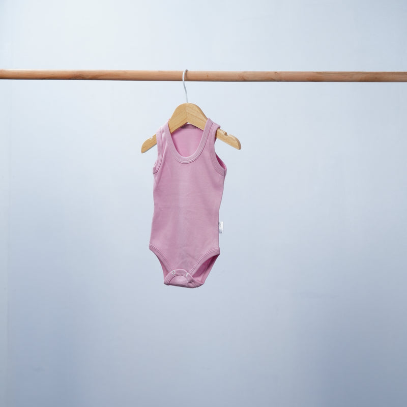 cotton sleeve less bodysuits for baby girl