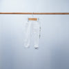 white cotton joggers for baby
