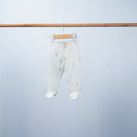 soft joggers with feet for baby