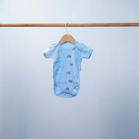 teddy bear cotton short sleeve body suits for baby