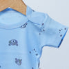 teddy bear cotton short sleeve body suits for baby