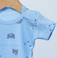 teddy bear cotton short sleeve body suits for baby