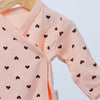 long sleeve cotton body suit for baby girl
