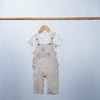 muslin salopette for baby