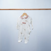 soft cotton romper mushroom for baby girl