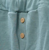 stylish cotton joggers with buttons