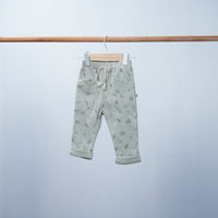 fall joggers with pocket for baby