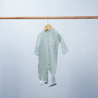 long  sleeve cotton romper for babies