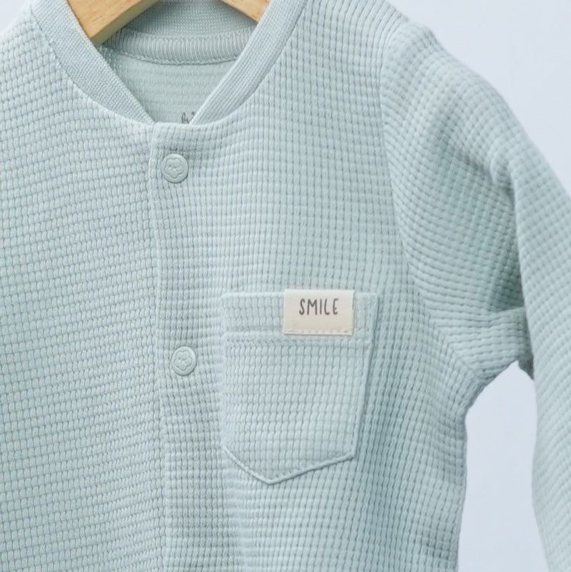 long  sleeve cotton romper for babies