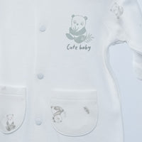 newborn romper soft cotton panda