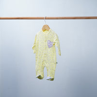 cotton long sleeve romper for newborn