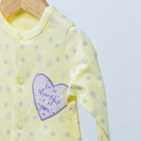 cotton long sleeve romper for newborn