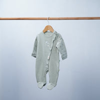 soft cotton long sleeve romper for baby