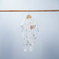 soft cotton romper for newborn panda
