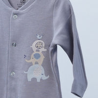 elephant design romper for baby